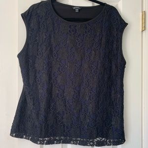 George Laced tank top